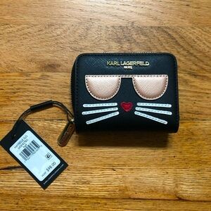 Karl Lagerfeld Paris Cat Wallet